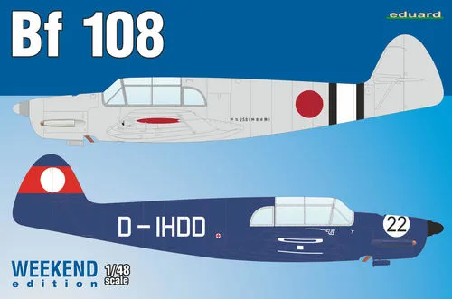 eduard-8479-1-48-bf-108-weekend-flugzeugbausatz image 1