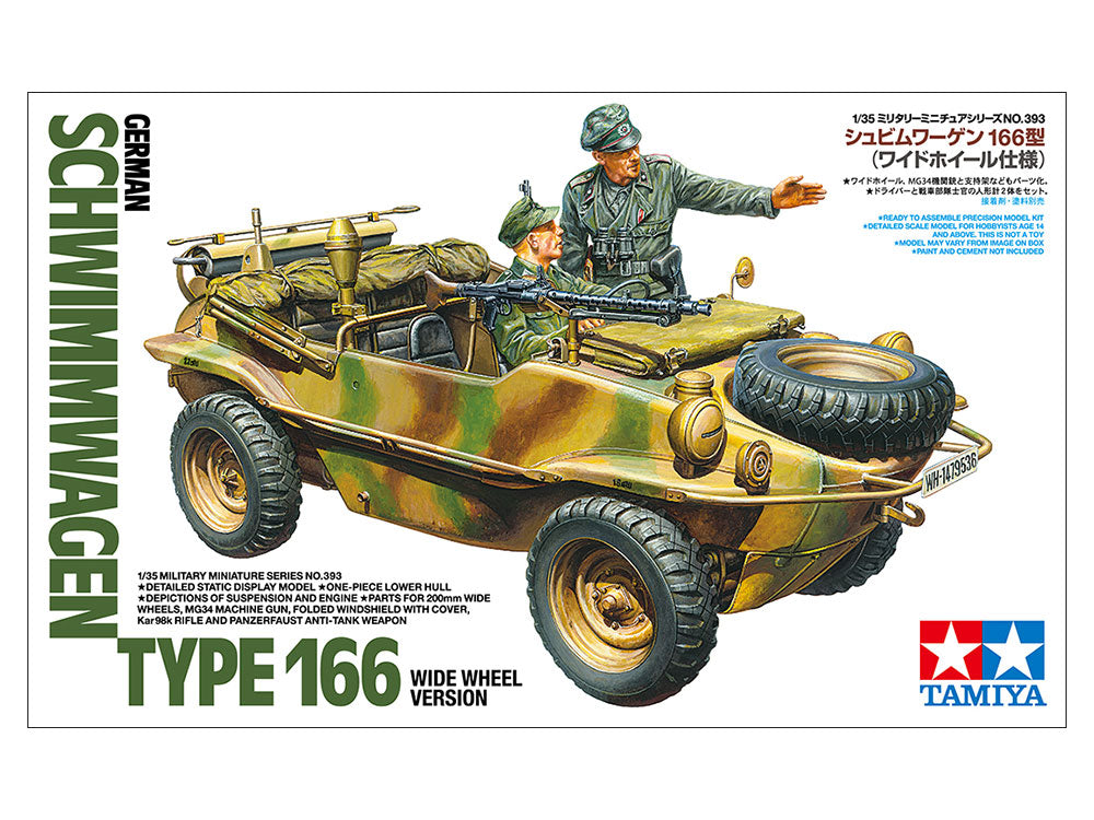 tamiya-35393-schwimmwagen-typ-166-milit-rmodell-1-35-breit image 1