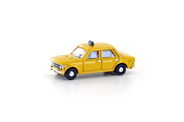 hobbytrain-fiat-128-taxi-modellauto-gelb-spur-n image 1
