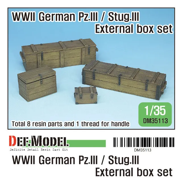 def-model-dm35113-pz-iii-stug-iii-staukasten-set-1-35-resin image 1