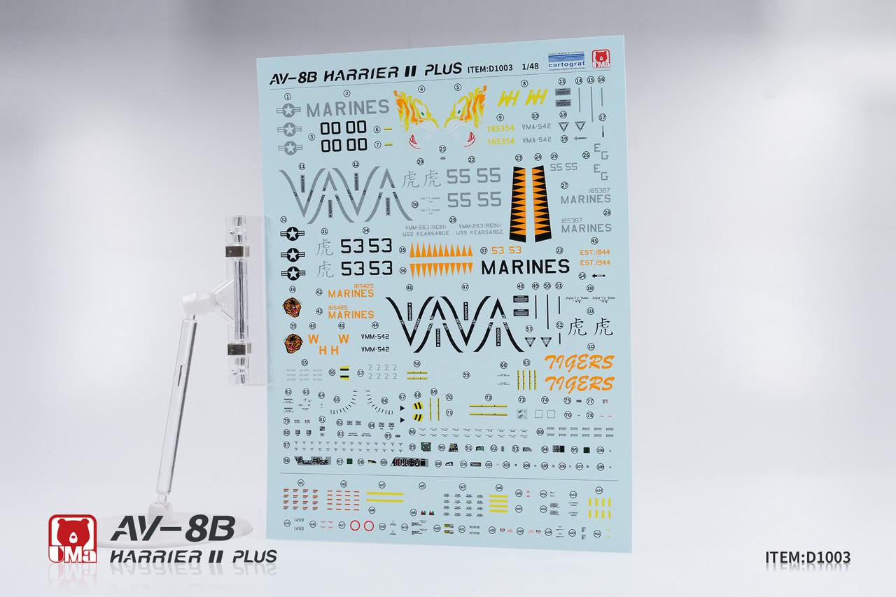 uma-models-d1003-av-8b-harrier-ii-plus-modellbausatz-1-48 image 3