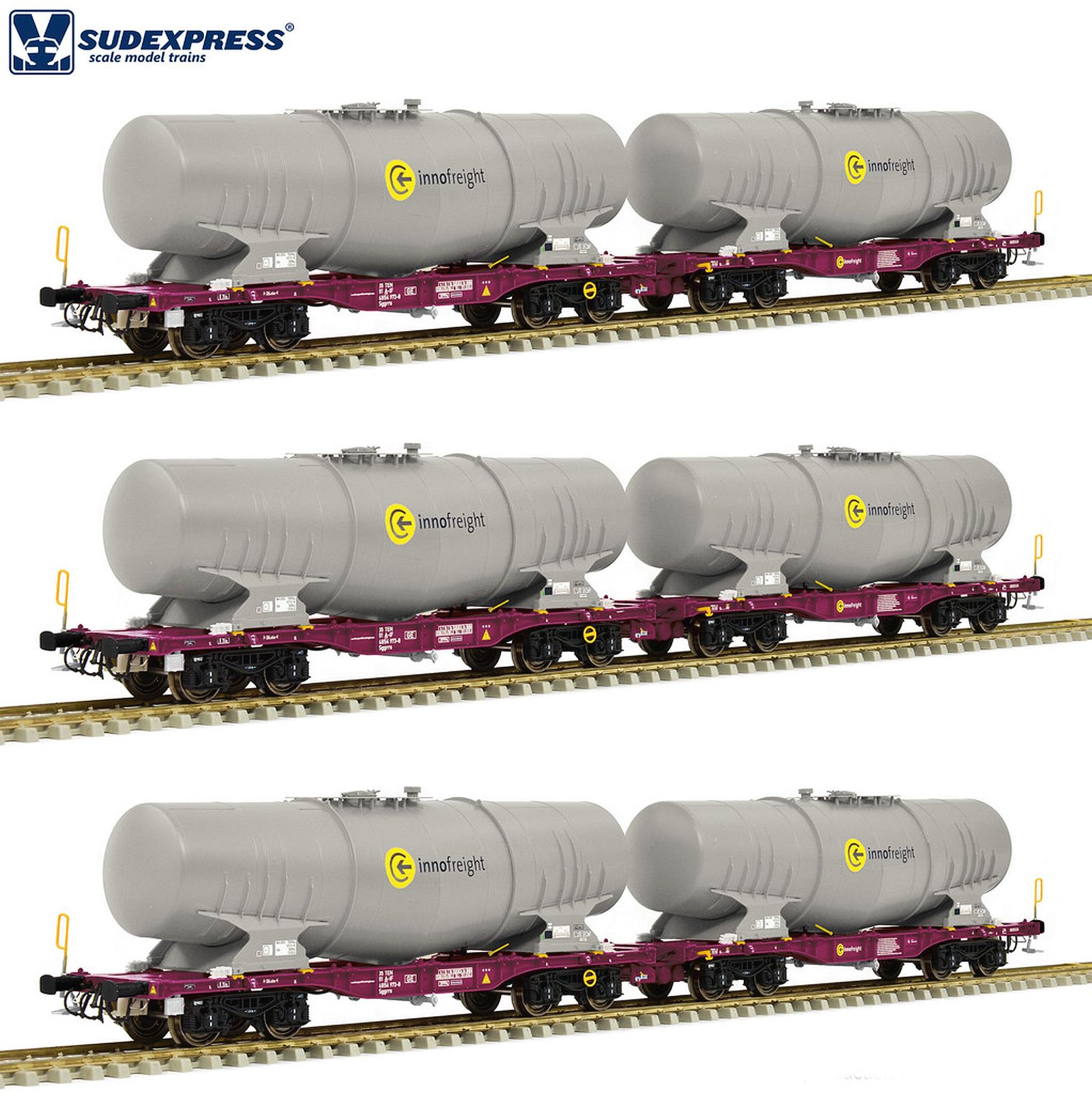 hobbytrain-g-terwagen-3er-set-sggrrs-80-innofreight-wagen-ep-vi image 1