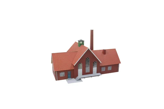 hobbytrade-ud-p-landet-ht-87354-meierei-modellhaus-rote-steine-h0 image 1
