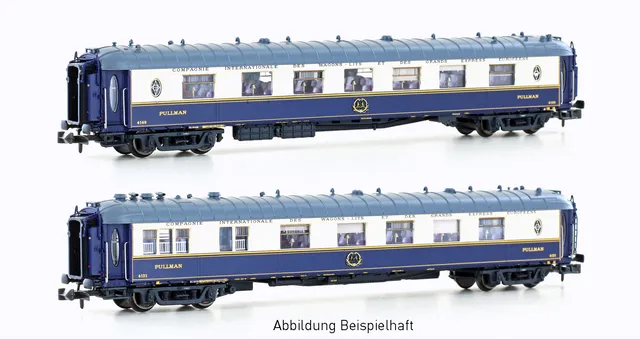 hobbytrain-personenwagen-pullman-ciwl-epoche-iv-2er-set-spur-n image 1