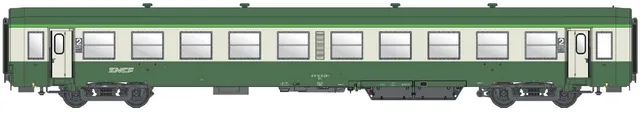hobbytrain-personenwagen-usi-b10t-2-kl-sncf-ep-va-spur-n image 1