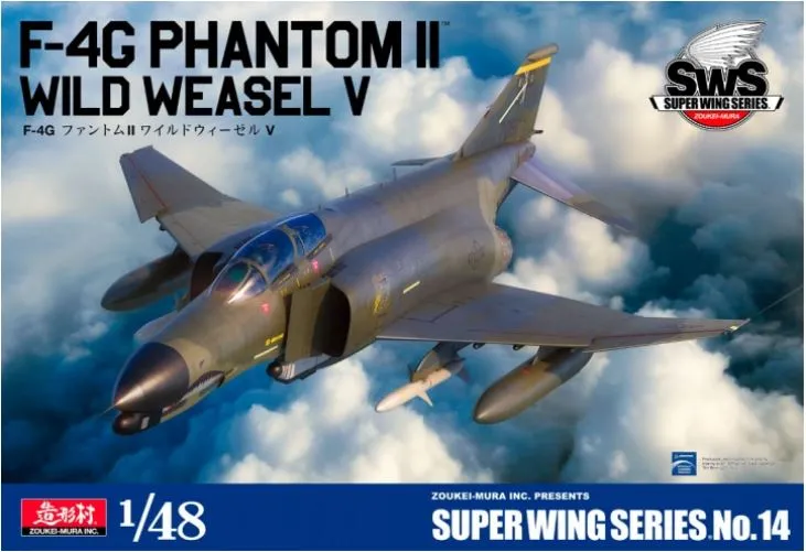 zoukei-mura-sws-4814-f-4g-phantom-ii-wild-weasel-v-flugzeug-1-48 image 1