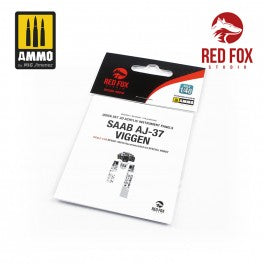 red-fox-48016-saab-aj-37-viggen-cockpit-detailset-1-48-special-hobby image 1