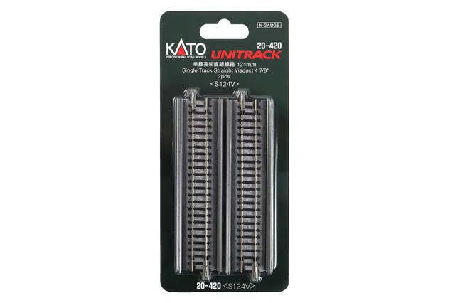 hobbytrain-gleise-viadukt-gerade-124mm-gleis-set-2-st-ck image 1