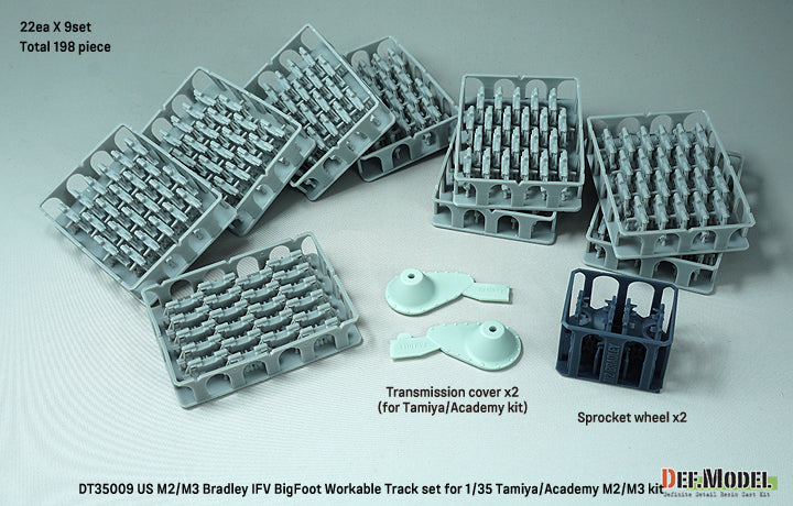 def-model-dt35009-bradley-bigfoot-gleiskette-1-35-resin image 2
