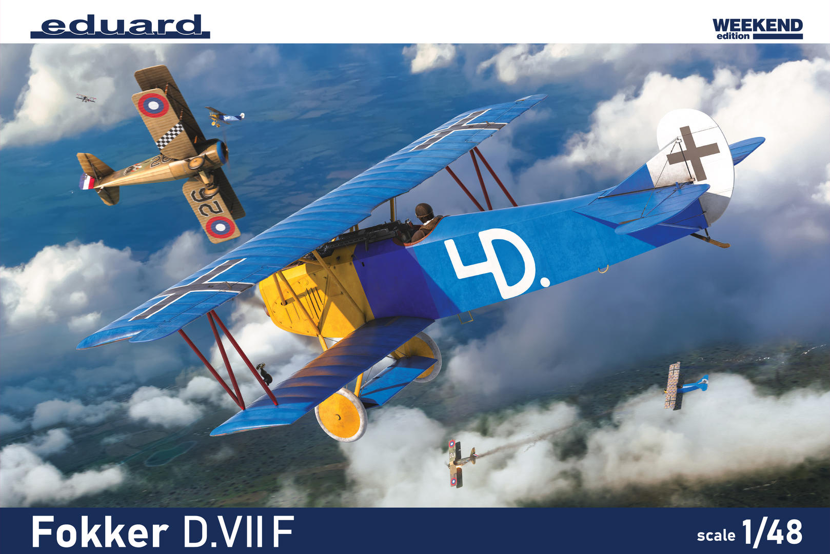 eduard-8483-fokker-d-viif-flugzeug-1-48-weekend image 1