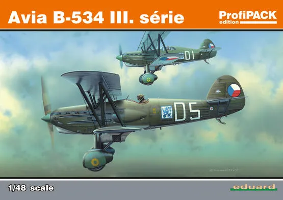eduard-8191-avia-b-534-iii-serie-flugzeug-1-48 image 1