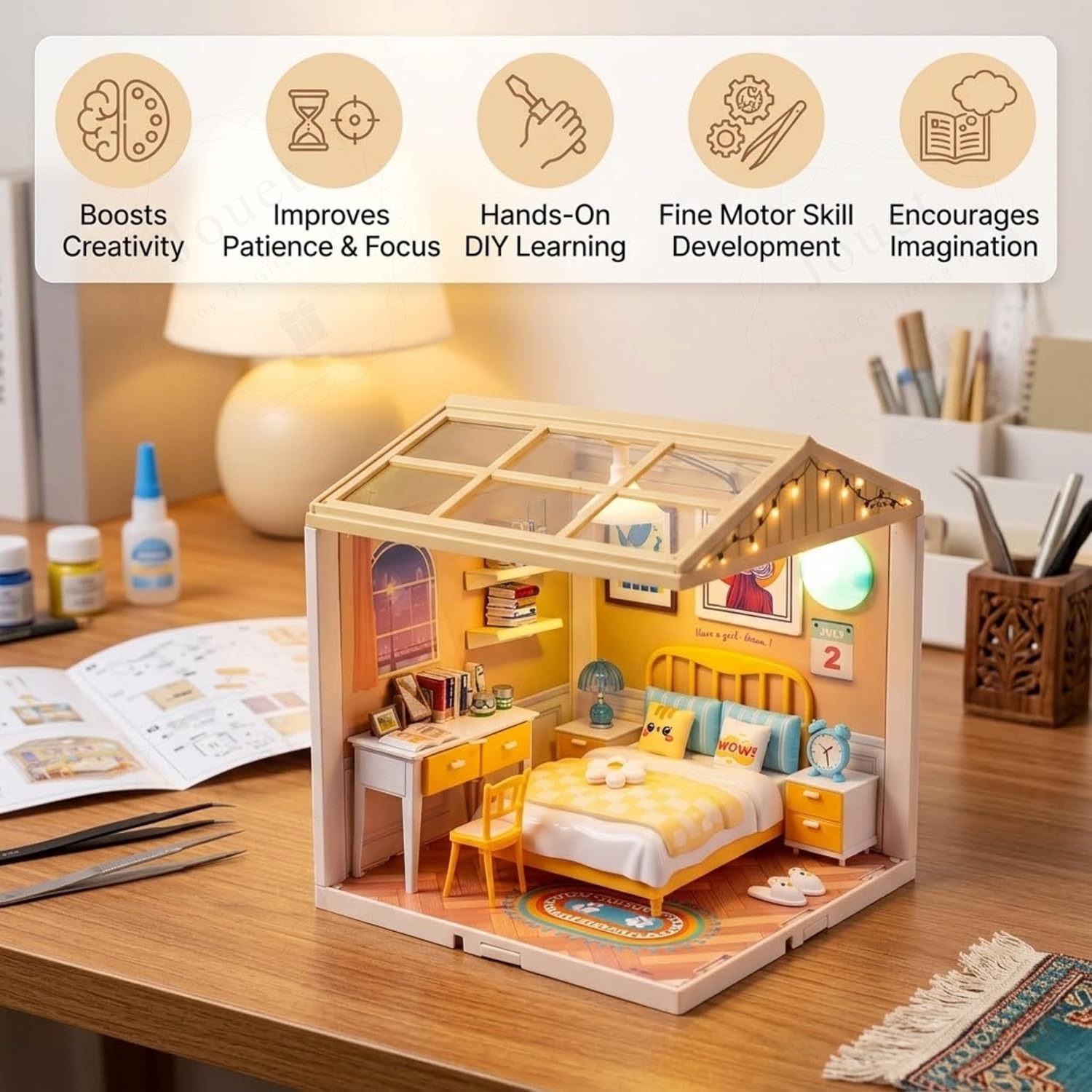 jiaerle-toys-mini-world-jel-0413-mini-bedroom-miniaturhaus image 4