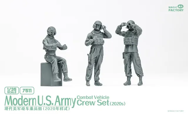 magic-factory-7511-us-crew-figuren-set-1-35-modern image 1