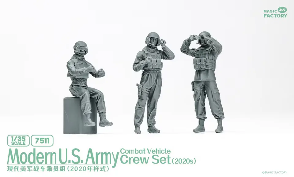 magic-factory-7511-us-crew-figuren-set-1-35-modern image 1