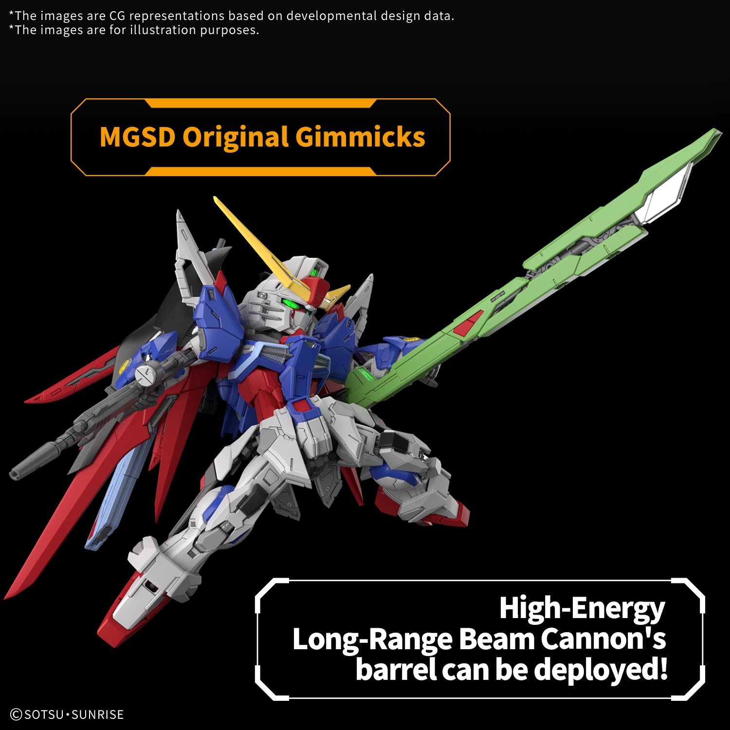 bandai-mgsd-destiny-gundam-seed-plastikmodell-bausatz image 5
