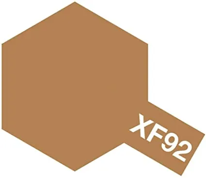 tamiya-xf92-yellow-brown-matte-acrylfarbe-10-ml image 1