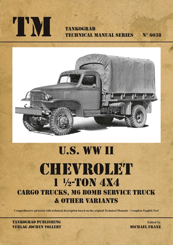 tankograd-6038-chevrolet-truck-m6-bomb-service-buch-48-s image 1