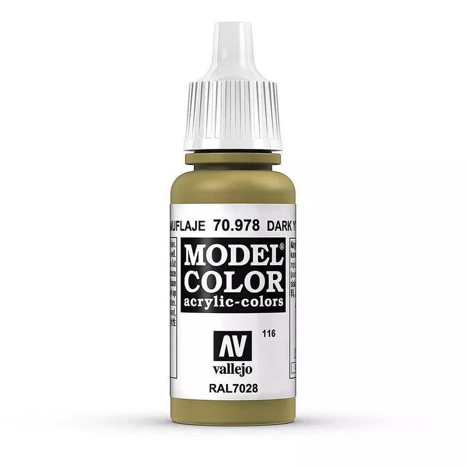 vallejo-model-color-70-978-dark-yellow-acrylfarbe-17ml-matt image 1