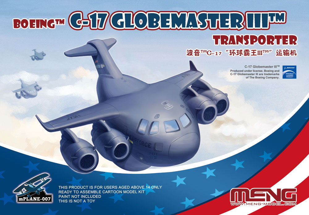 meng-mplane-007-boeing-c-17-egg-plane-flugzeug-bausatz image 1