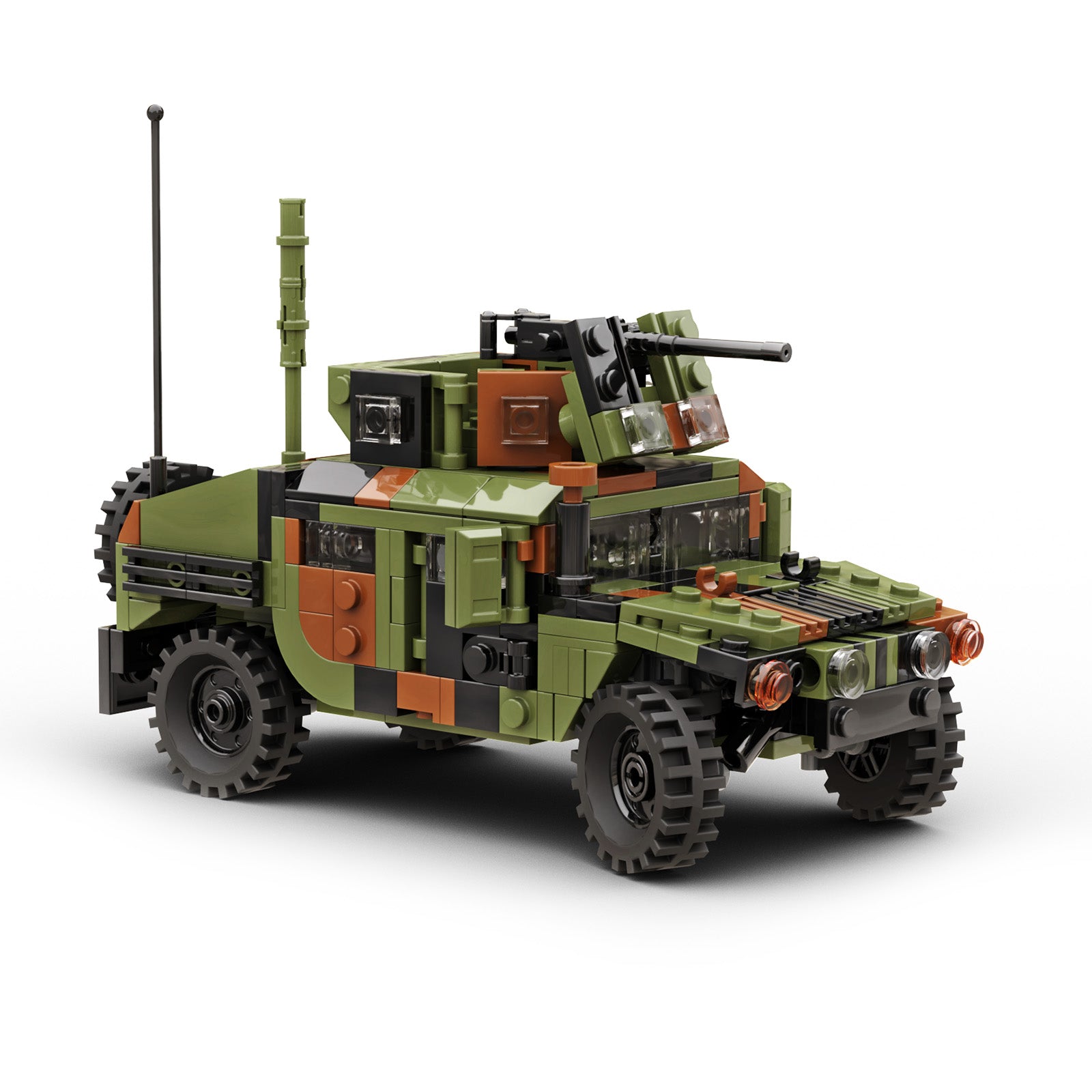 build-army-bam000-humvee-m1151-truck-405-teile image 2