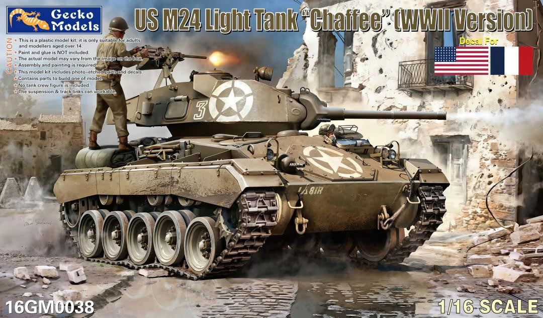 gecko-16gm0038-m24-chaffee-wwii-1-16-panzer-bausatz image 1