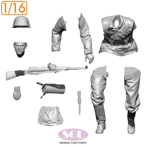 sol-resin-factory-mm752-ss-infanterie-figur-1-16-kar98k image 4