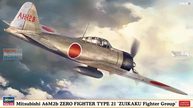 hasegawa-07559-a6m2b-zero-fighter-flugzeugmodell-1-48 image 1