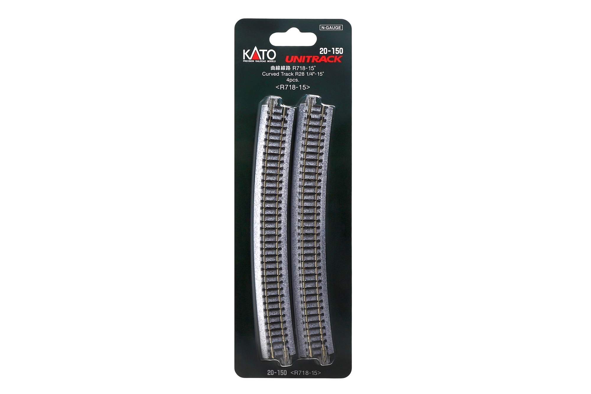 hobbytrain-gleise-gleis-gebogen-r718mm-15-4-st-spur-n image 1