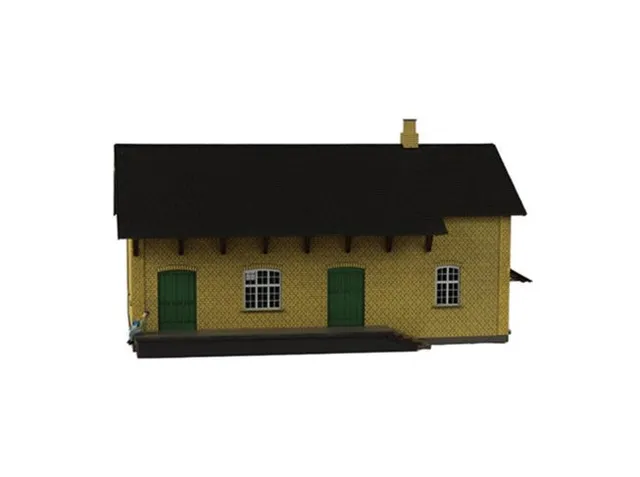 hobbytrade-ved-banen-ht-87246-g-terschuppen-bausatz-gelbe-steine image 1