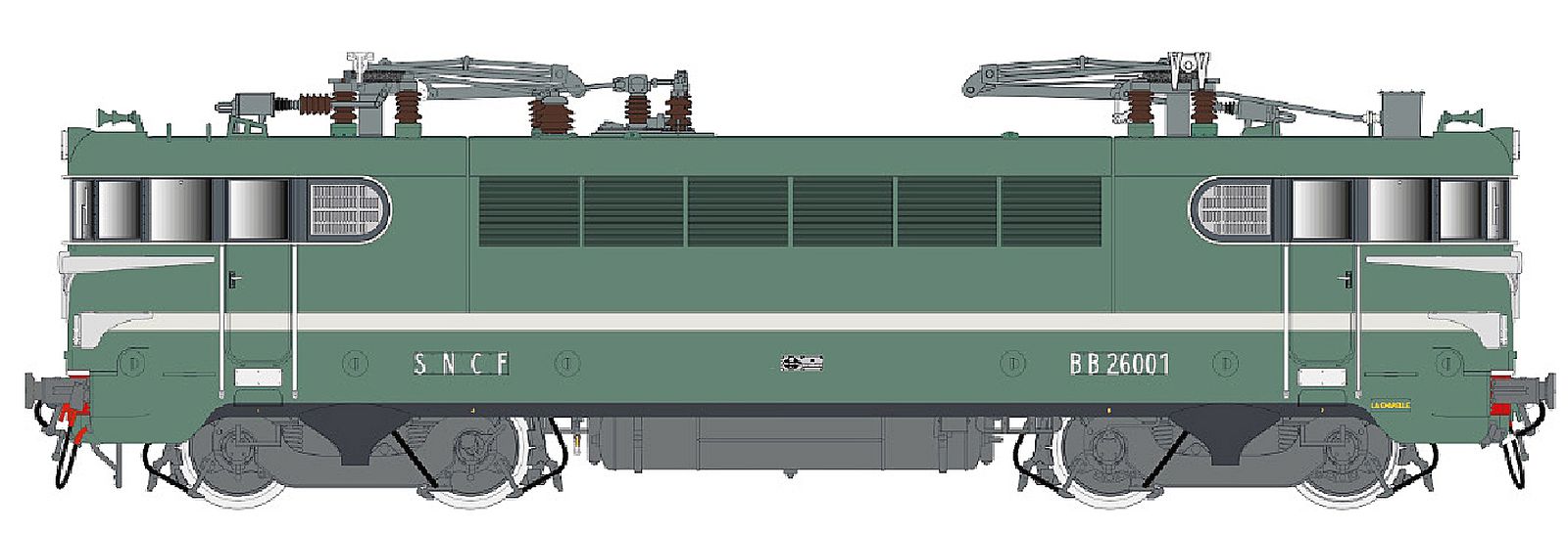 hobbytrain-bb-26001-sncf-ep-iiid-elektrolok-analog image 1