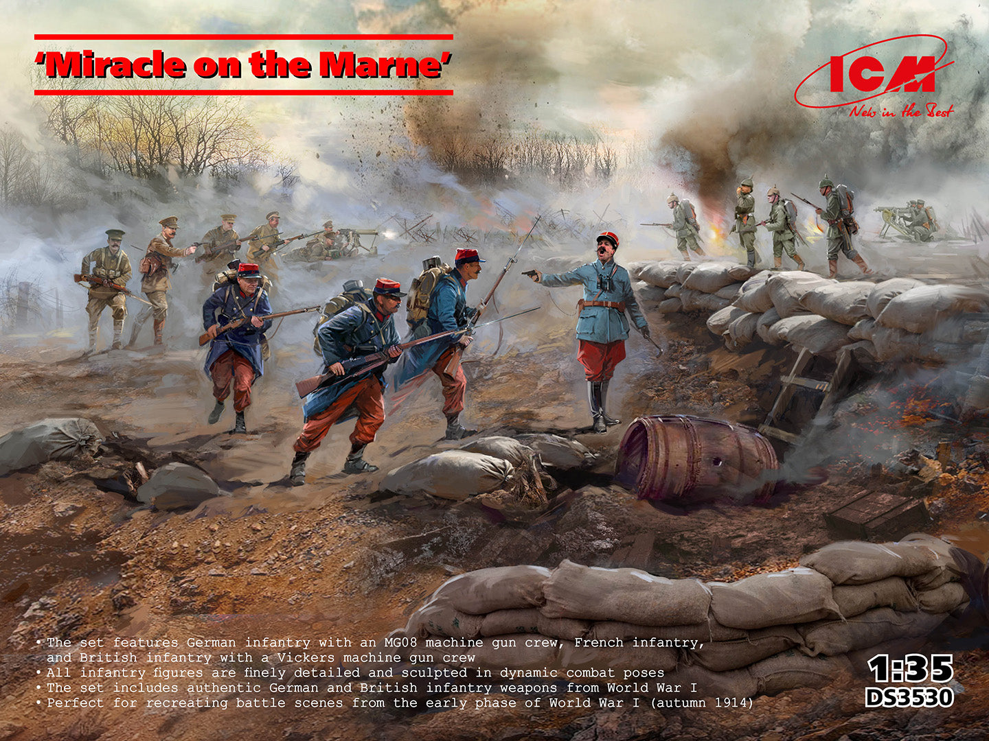 icm-ds3530-miracle-on-the-marne-soldaten-figuren-1-35-wk1 image 1