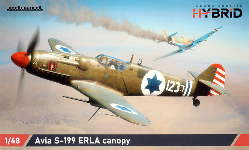 eduard-948011-avia-s-199-erla-hybrid-flugzeugmodell-1-48 image 1
