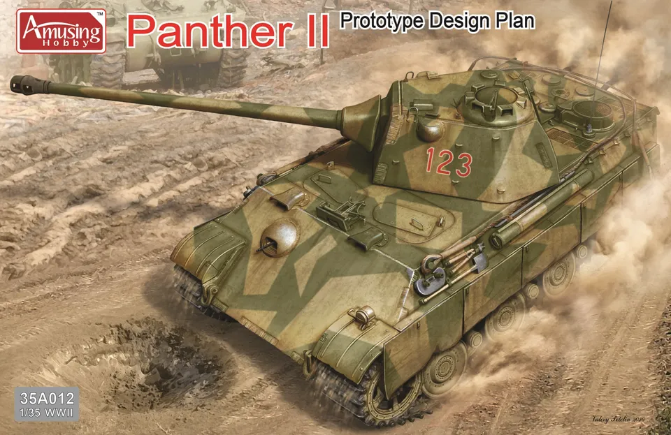 amusing-hobby-35a012-panther-ii-panzer-bausatz-1-35-ww2 image 1