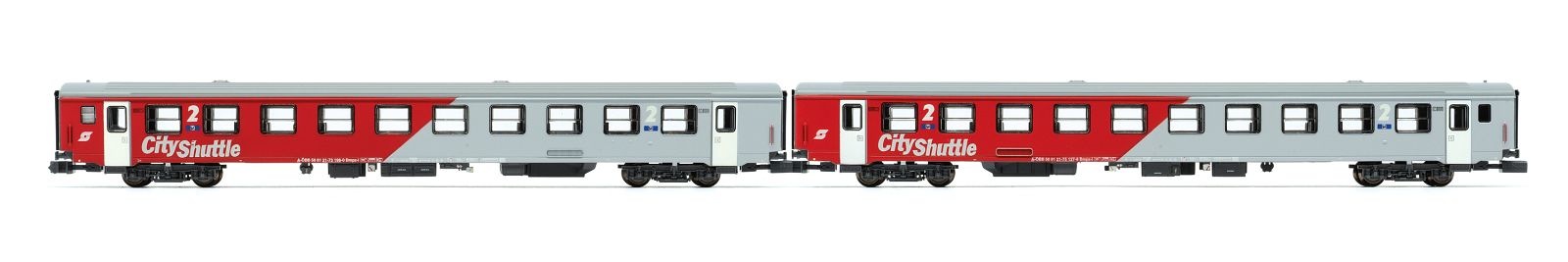 hobbytrain-cityshuttle-personenwagen-bb-2er-set-ep-v image 1