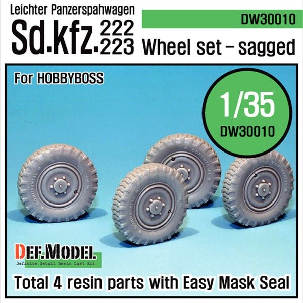 def-model-dw30010-sd-kfz-222-radsatz-1-35-resin image 1