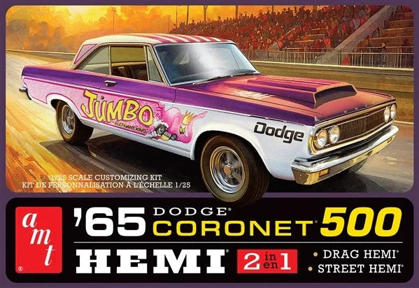 amt-1499-dodge-coronet-500-1965-hardtop-hemi-bausatz-1-25 image 1