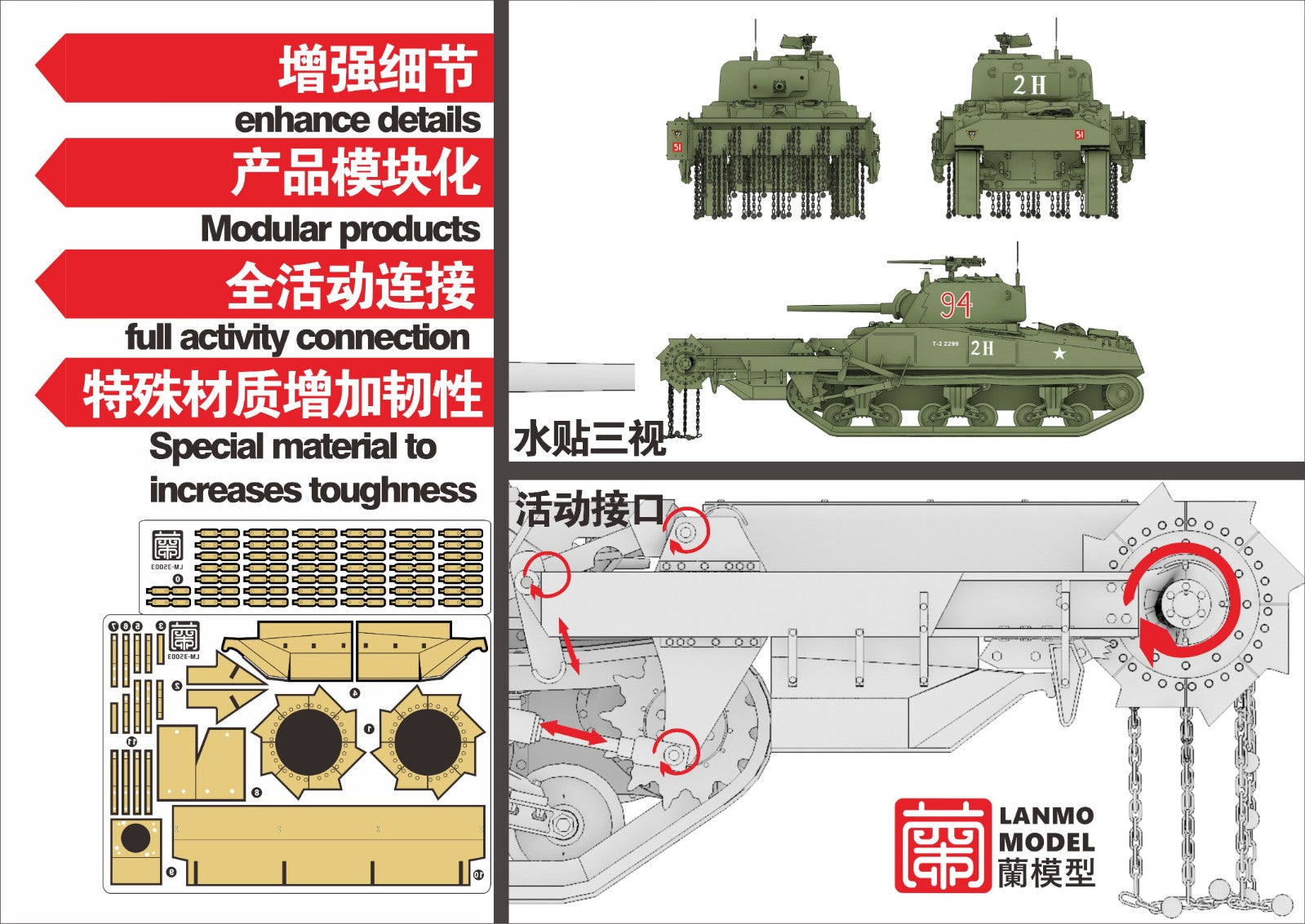 lanmo-lm35003-sherman-crab-umbausatz-1-35-ww2 image 2