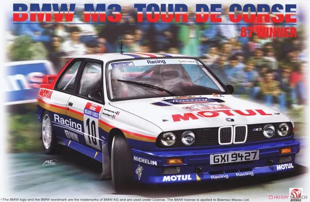 beemax-24029-bmw-m3-modellbausatz-1-24-tour-de-corse-87 image 1