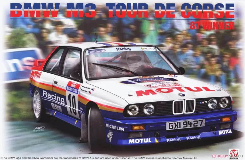 beemax-24029-bmw-m3-modellbausatz-1-24-tour-de-corse-87 image 1