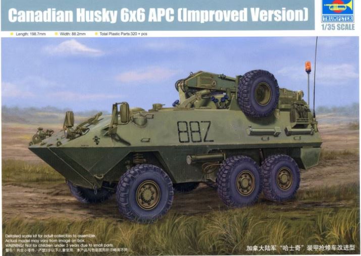 trumpeter-01506-husky-6x6-apc-bausatz-1-35-modern image 1
