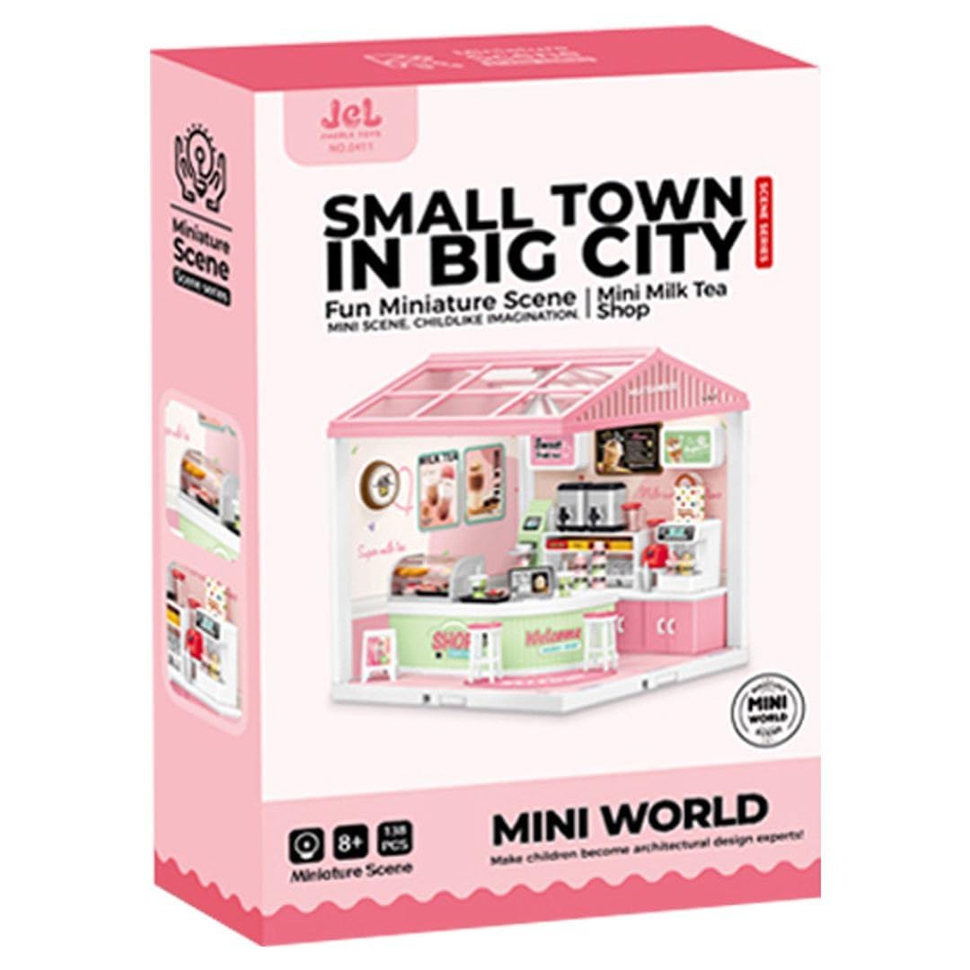 jiaerle-toys-mini-world-jel-0411-milk-tea-shop-miniaturhaus image 7