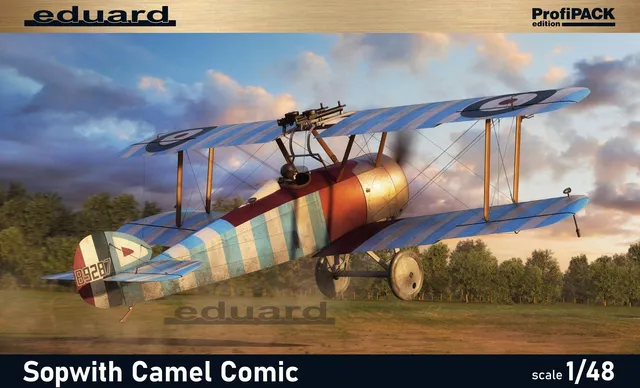 eduard-82175-sopwith-camel-comic-modellbausatz-1-48 image 1