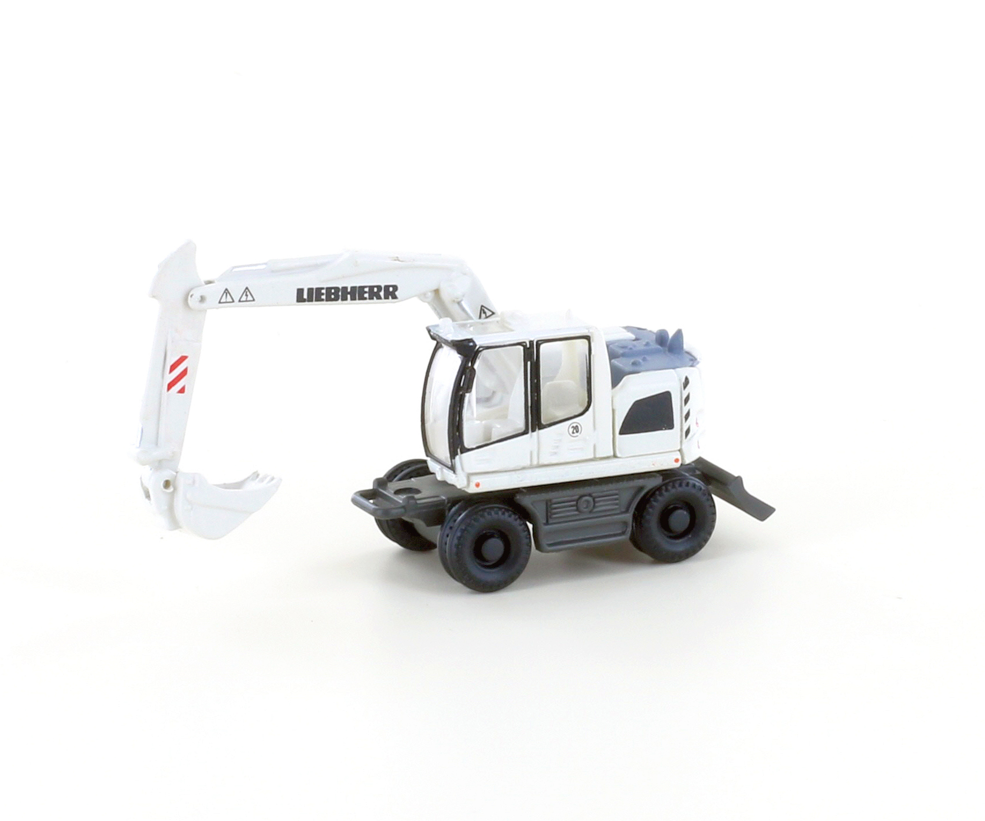hobbytrain-modellautos-liebherr-compact-bagger-wei-tiefl-ffel image 1