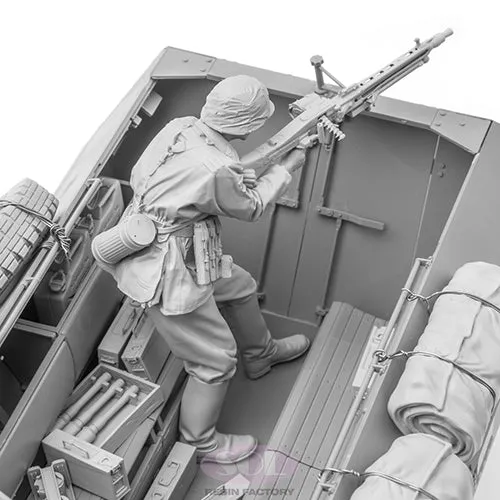 sol-resin-factory-mm640-sd-kfz-251-mg42-modellfigur-1-16-unbemalt image 1
