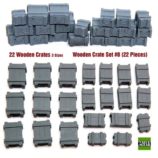 value-gear-wc008-1-35-holzkisten-diorama-zubeh-r-set-8 image 1
