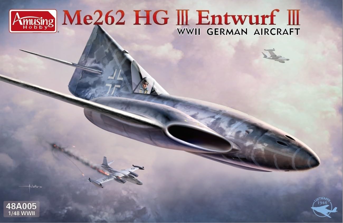 amusing-hobby-ah48a005-me262-hg-iii-bausatz-1-48-flugzeug image 1