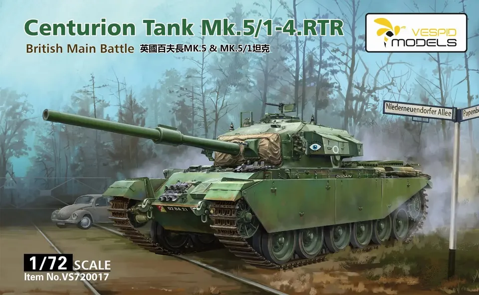 vespid-vs720017-centurion-mk-5-1-72-bausatz-metallrohr image 1