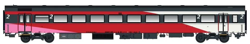 hobbytrain-personenwagen-icrm-2-kl-b-ns-fyra-wg-26 image 1