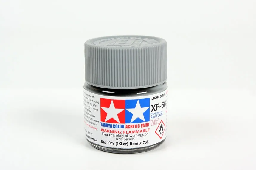 tamiya-xf66-light-grey-acrylfarbe-10-ml-matt image 1