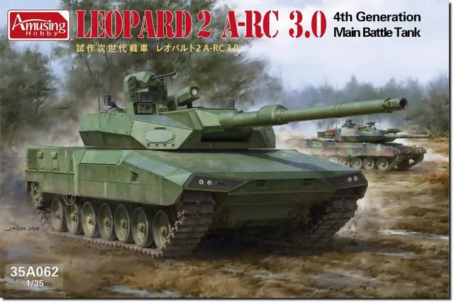 amusing-hobby-35a062-leopard-2-a-rc-3-0-panzermodell-1-35 image 1